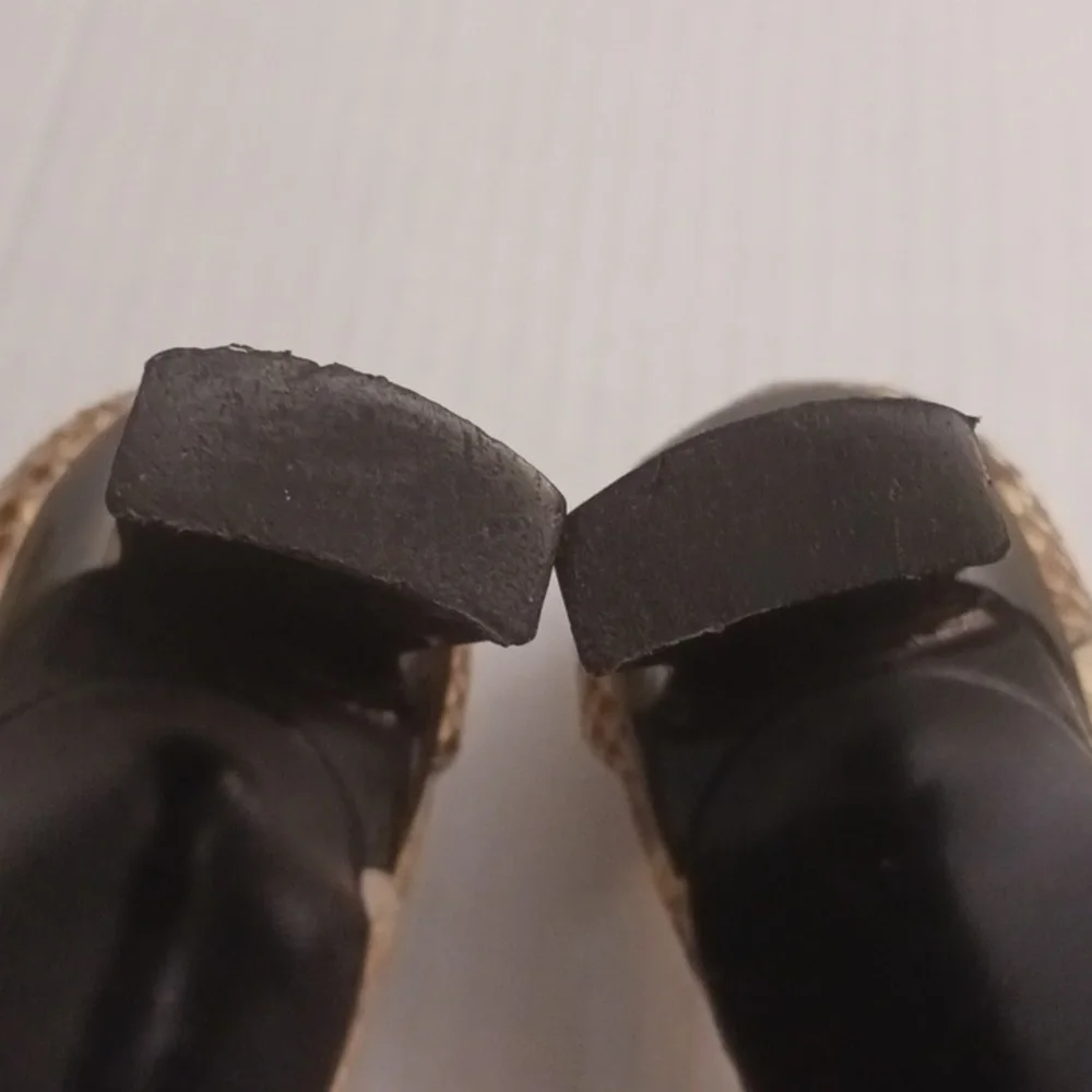 Stuart Weitzman size 7B women's snake print t-strap high-heel shoes brown cream. - Picture 12 of 17